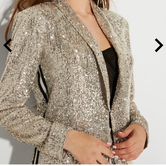 Sofia Sequin Blazer From The Jlo Line 